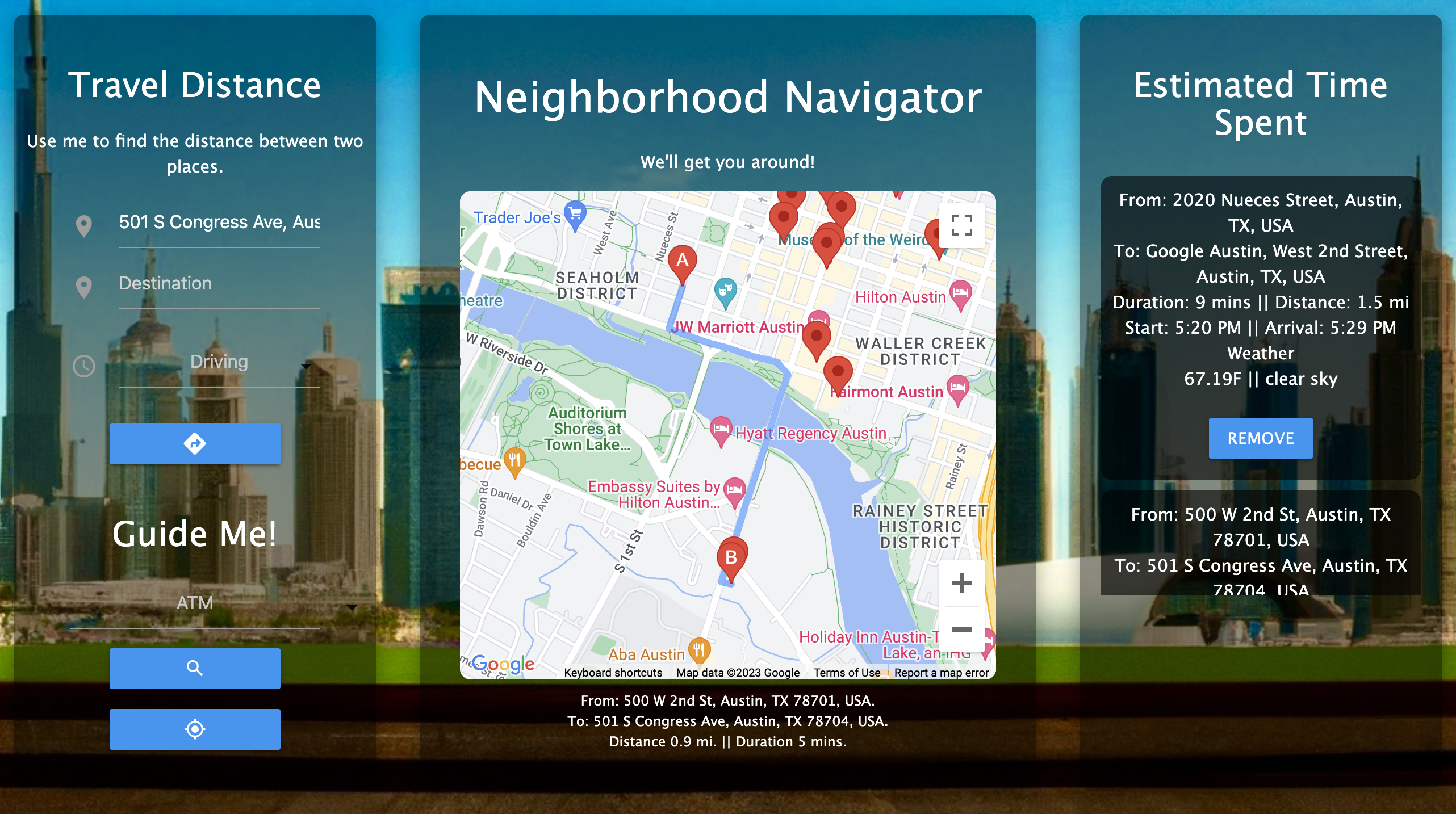 Neighborhood Naviator